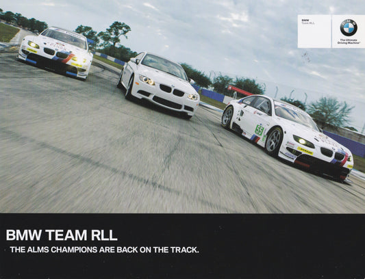 Signature Card - 2011 BMW Team RLL Signature Card - BMW CCA Foundation