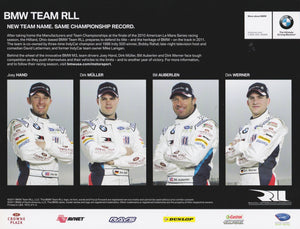 Signature Card - 2011 BMW Team RLL Signature Card