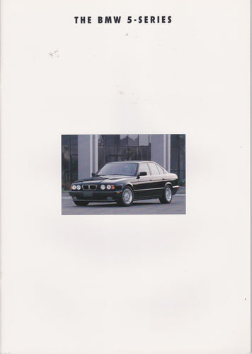 Brochure - The BMW 5-Series (1993) - BMW CCA Foundation