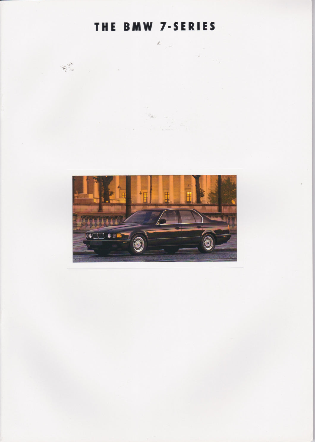 Brochure - THE BMW 7-Series (1994)