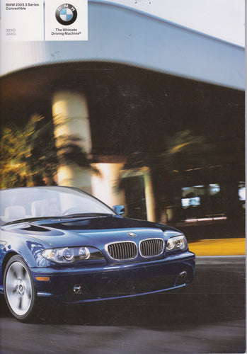 Brochure - BMW 2005 3 Series Convertible 325Ci 330Ci - 2nd ver. - BMW CCA Foundation