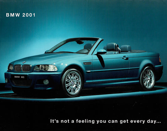 BMW 2001 - Full Model Line (flyer)