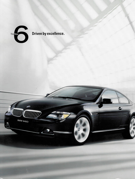 The new 2004 BMW 6 Series 645Ci Coupe 645Ci Convertible