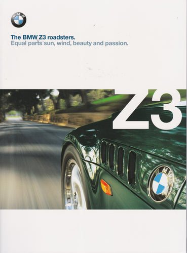 Brochure - The BMW Z3 roadsters Year 1999 2nd version (E36/7) - BMW CCA Foundation