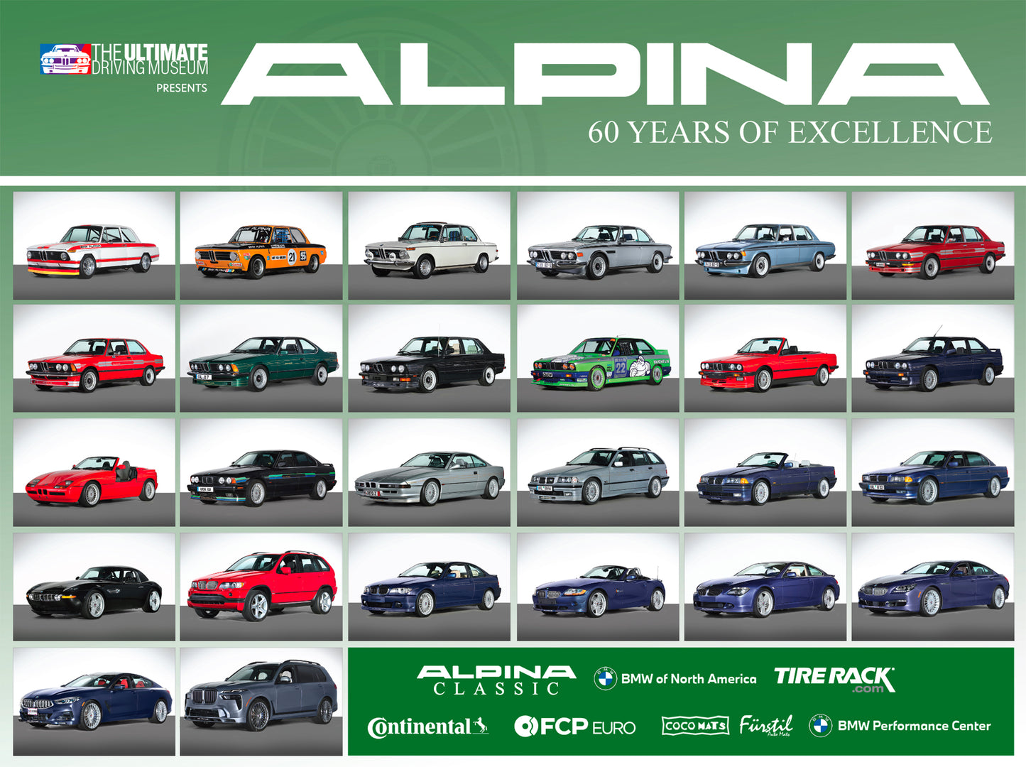 Alpina Exhibit TOC Poster - BMW CCA Foundation
