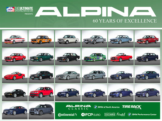 Alpina Exhibit TOC Poster - BMW CCA Foundation