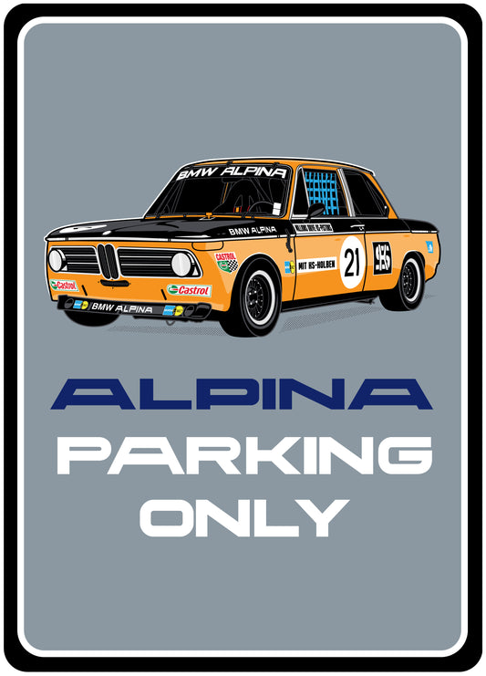 Alpina Custom Signs - BMW CCA Foundation