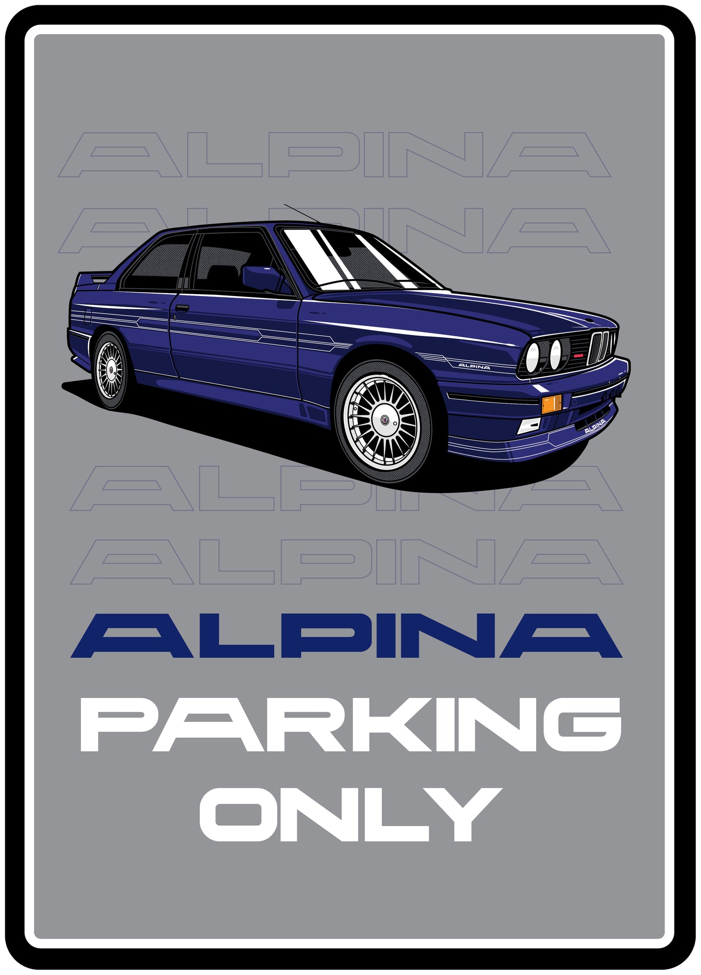 Alpina Custom Signs - BMW CCA Foundation
