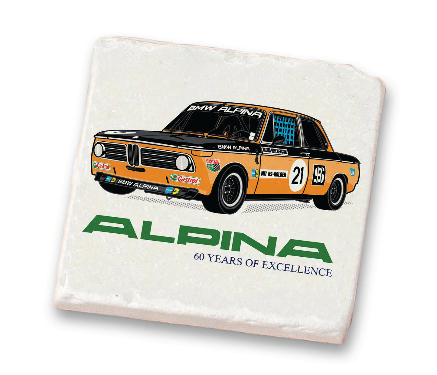 Alpina Marble Coasters
