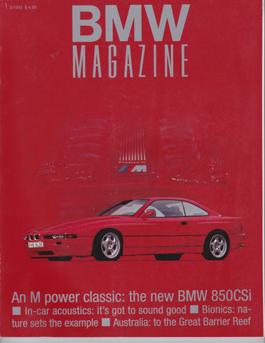 BMW Magazine / 03.1993