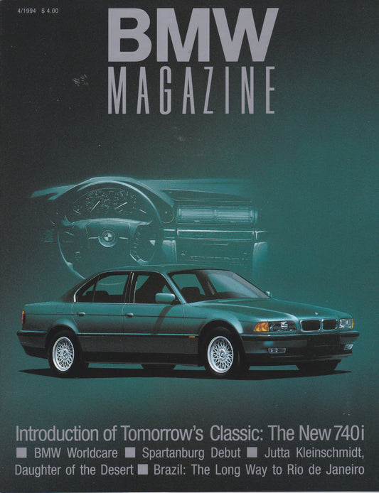 BMW Magazine / 04.1994 - BMW CCA Foundation