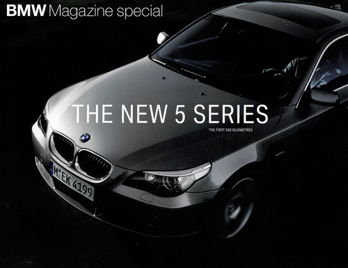 BMW Magazine special THE NEW 5 SERIES