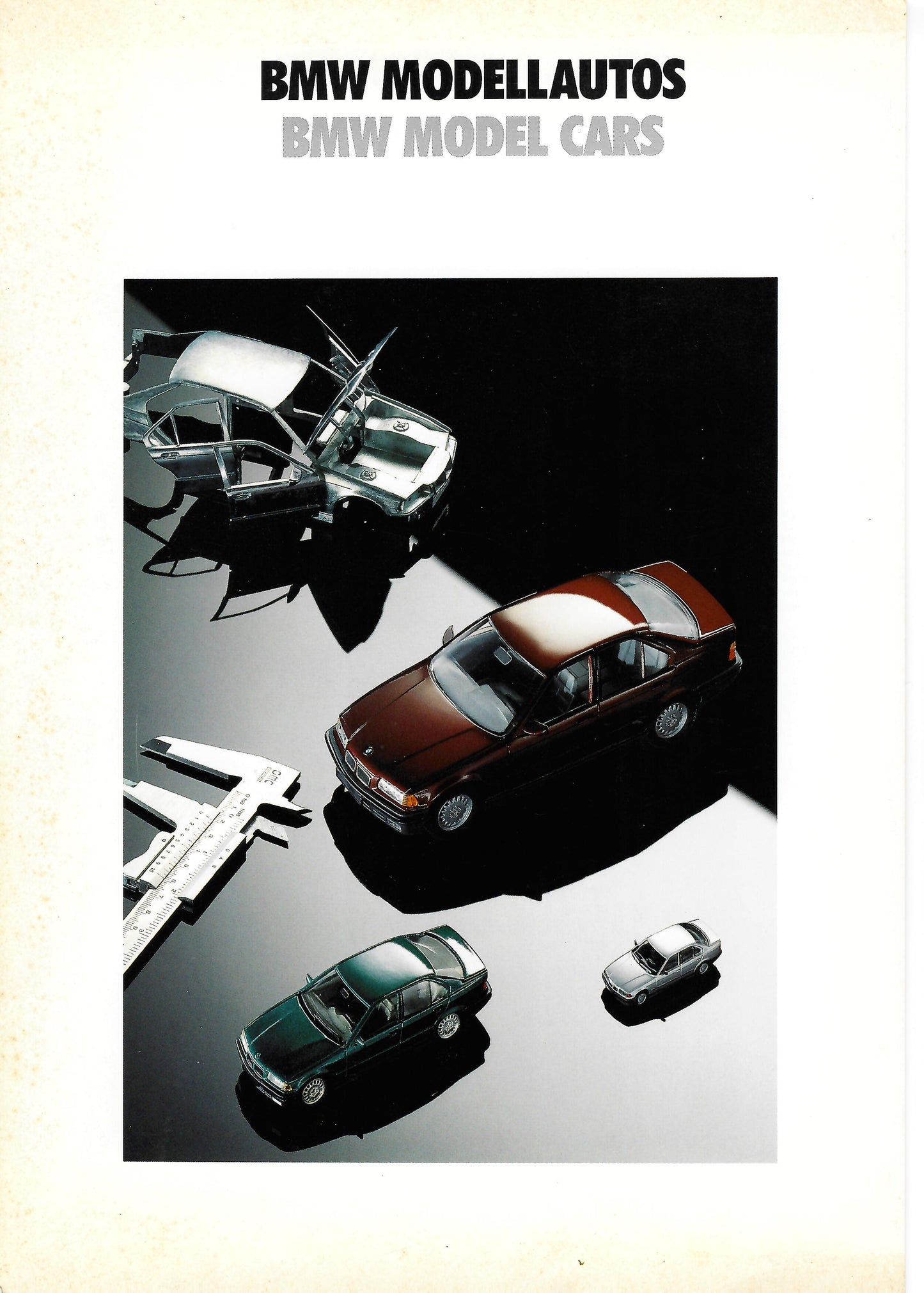 BMW MODEL CARS 1991