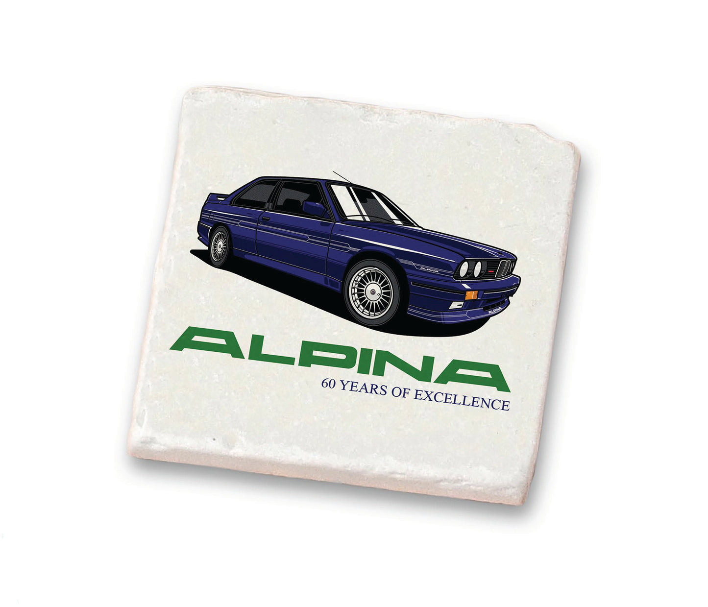 Alpina Marble Coasters
