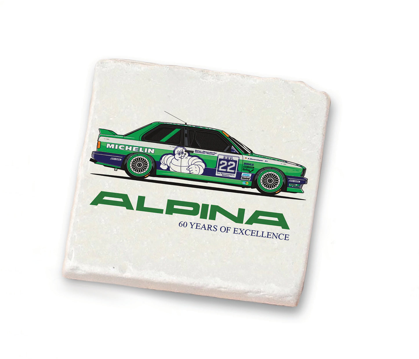 Alpina Marble Coasters