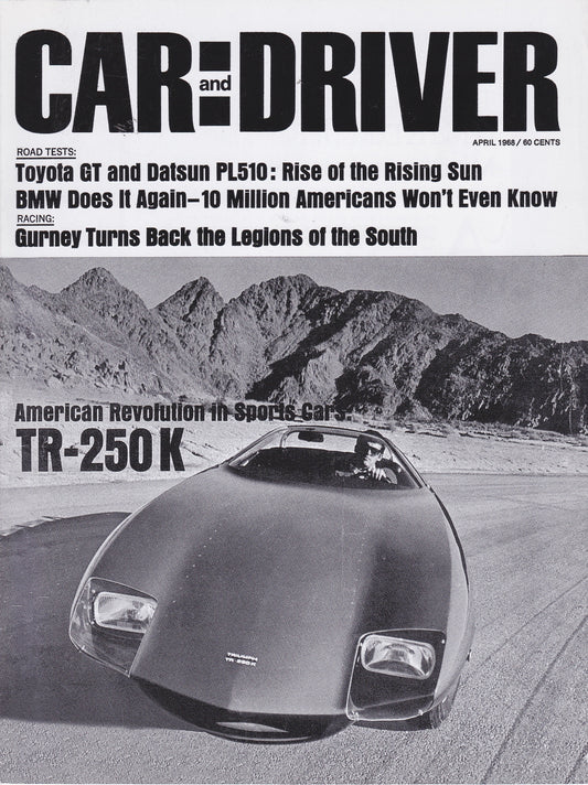 Car & Driver reprint of April 1968 2002 review - BMW CCA Foundation