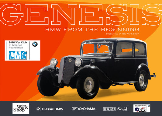 Poster - GENESIS Exhibit Book Cover Poster - BMW CCA Foundation