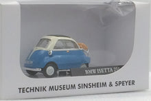 Load image into Gallery viewer, Cararama 1:43 White/Blue BMW  Isetta 250 in BMW box