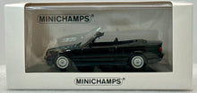 Load image into Gallery viewer, Minichamps 1:43 Black 1993 BMW 3-Series Cabriolet (E36)