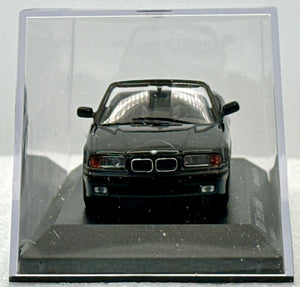 Minichamps 1:43 Black 1993 BMW 3-Series Cabriolet (E36)