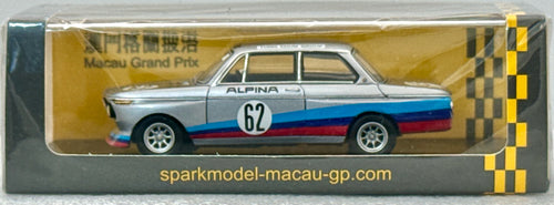 Spark 1:43 BMW Alpina 2002 Tii #62 Macau A.C.P. winner 1977 - BMW CCA Foundation