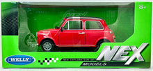 Load image into Gallery viewer, Welly 1:24 Red Mini Cooper 1300