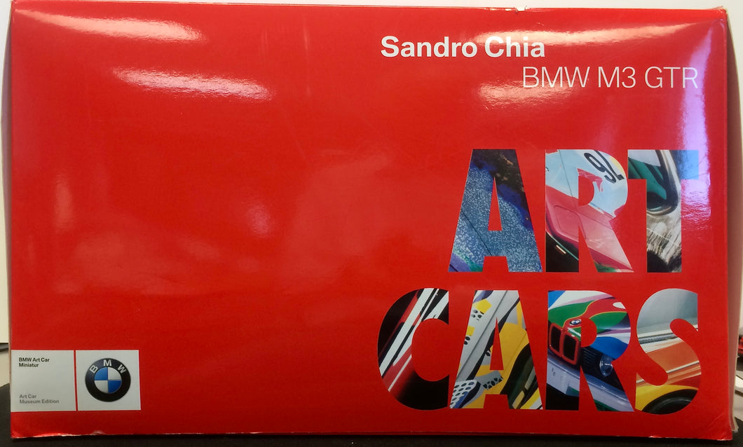 BMW Art Car, Sando Chia, BMW M3 GTR