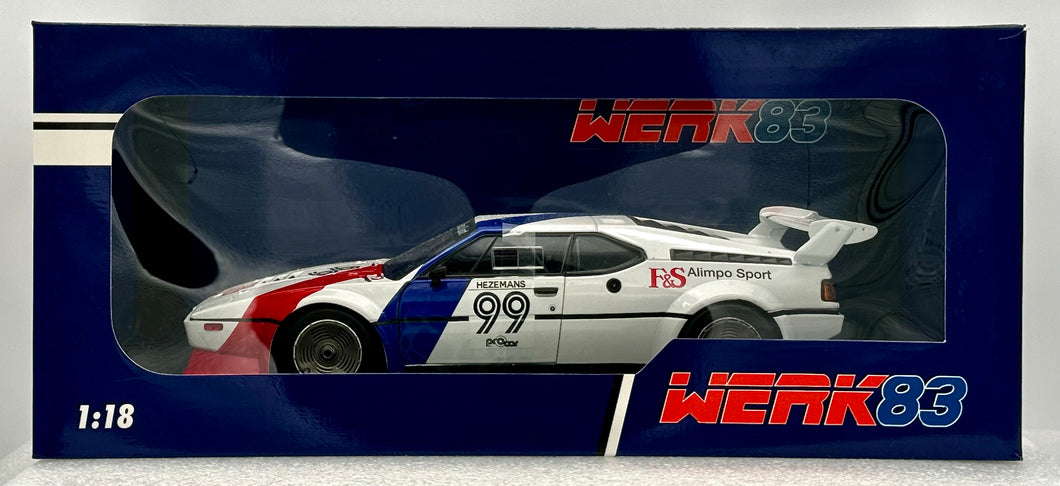 Werk83 1:18 BMW M1 ProCar T. Hezemans #99 read - BMW CCA Foundation
