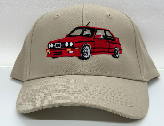 Chino Cap w/Red E30 M3