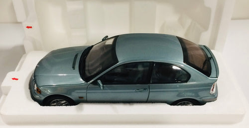 Kyosho 1:18  Grey Green Metallic  BMW  325ti Compact - BMW CCA Foundation