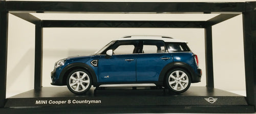 Kyosho 1:18 Island Blue Mini Cooper S Countryman - BMW CCA Foundation