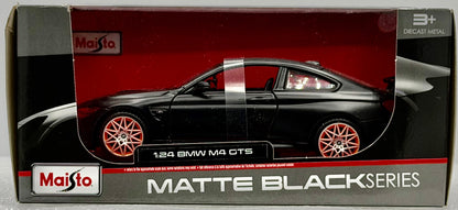Maisto 1:24 Matte Black BMW M4 GTS