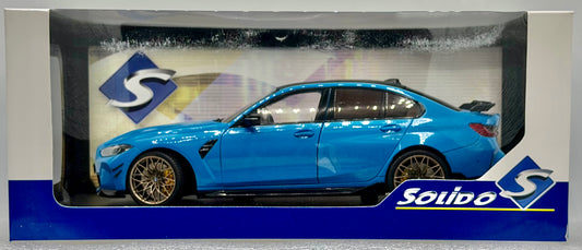 Solido 1:18 Blue BMW M3 (G80) Performance – 2024
