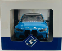 Load image into Gallery viewer, Solido 1:18 Blue BMW M3 (G80) Performance – 2024