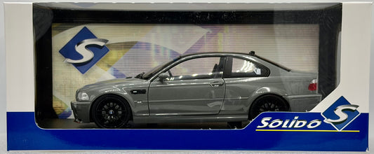 Solido 1:18 2000 BMW Streetfighter Nardo Grey E46 M3 Coupe