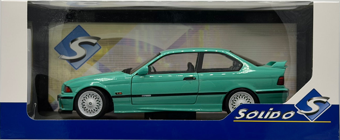 Solido 1:18 1991 Mint Green BMW E36 M3