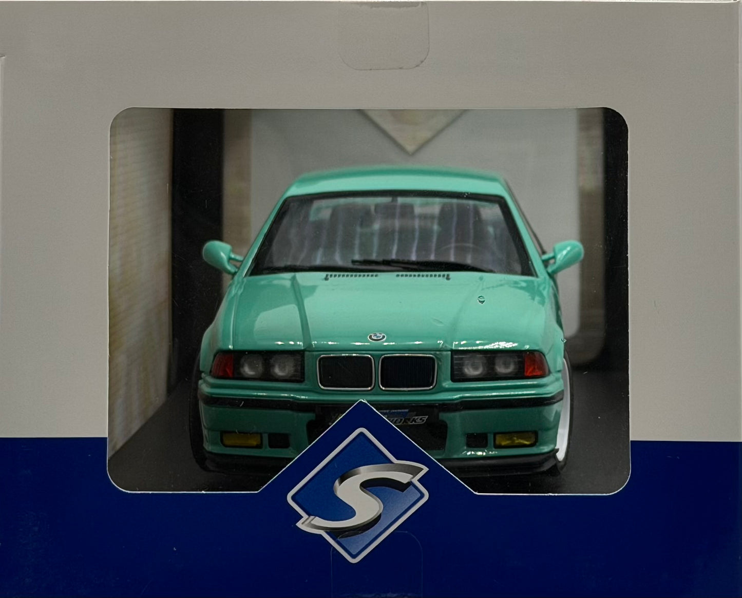 Solido 1:18 1991 Mint Green BMW E36 M3