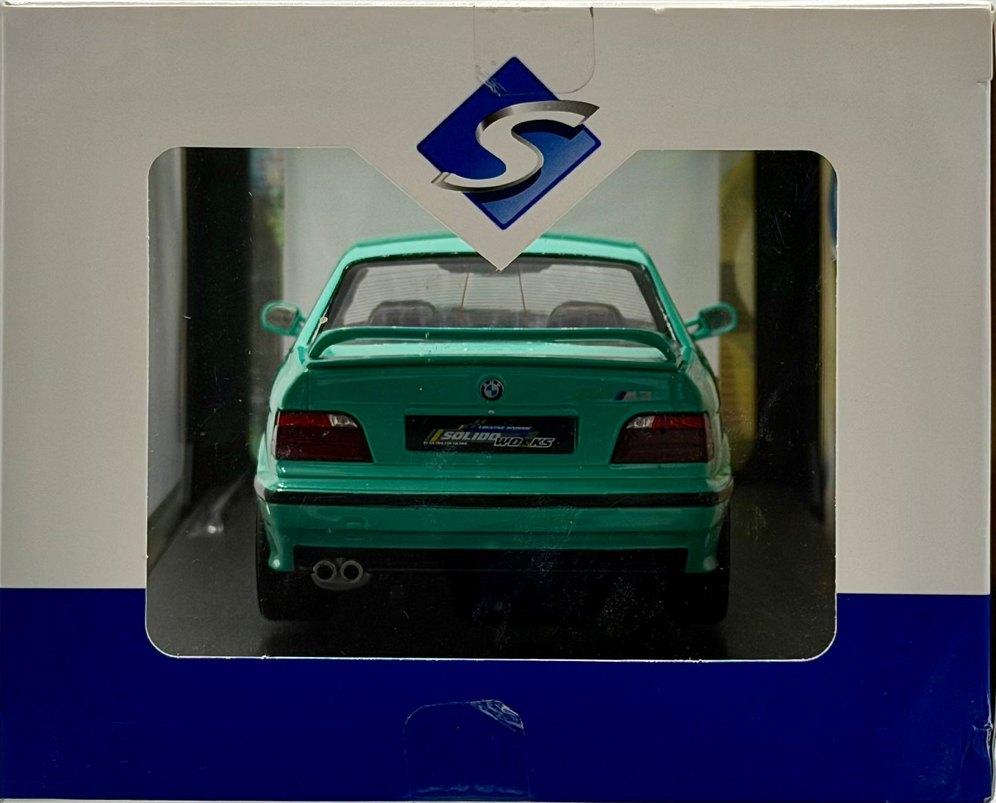 Solido 1:18 1991 Mint Green BMW E36 M3