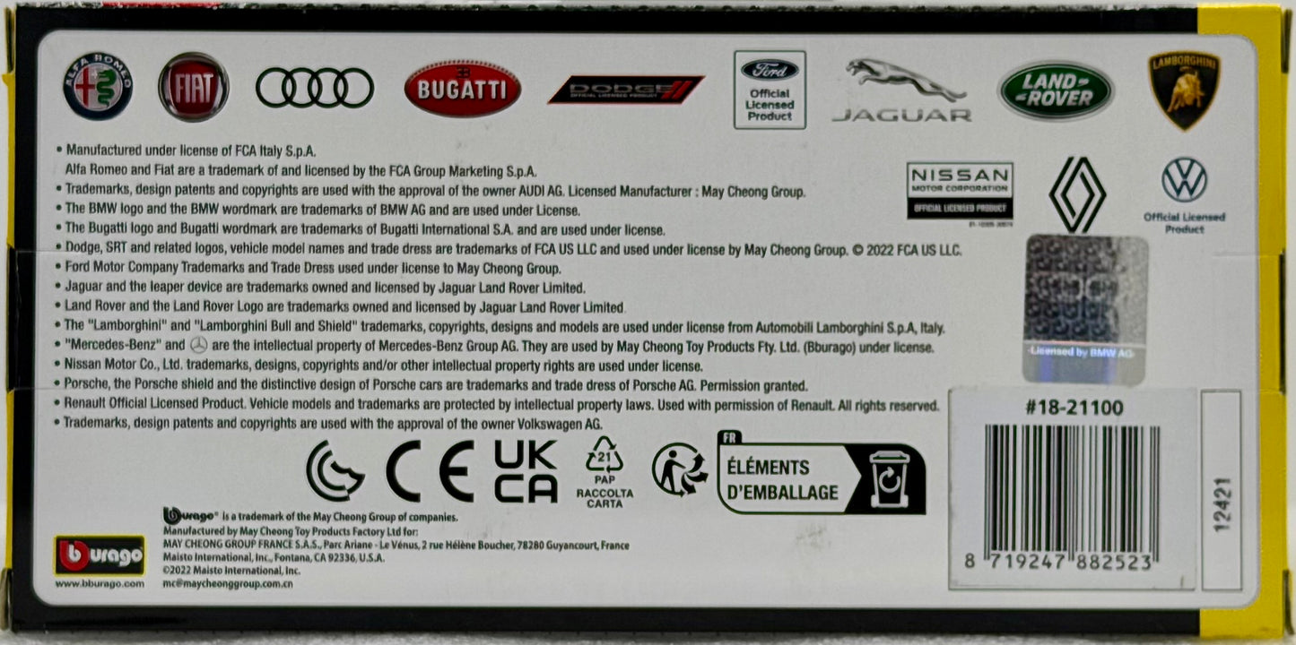 Bburago 1/24 – Black BMW M3 (E30) – 1988