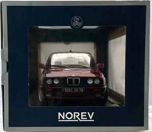 Norev 1:18 1992 BMW 325i Touring Red Metallic