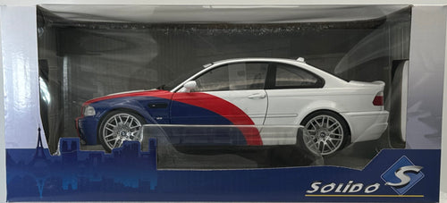 Solido 1:18 2000 BMW Streetfighter White E46 M3 Coupe