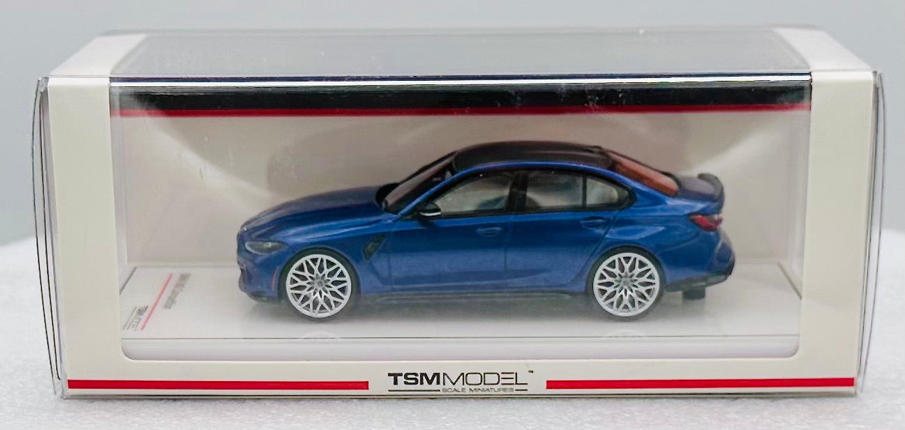 TSM 1:43 BMW M3 Competition Blue (G80) – BMW CCA Foundation