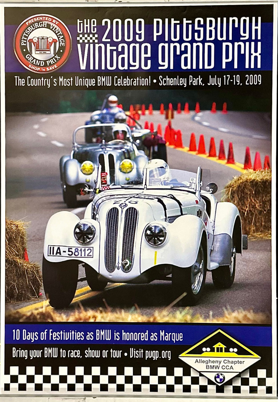 2009 Pittsburgh Vintage GP Poster