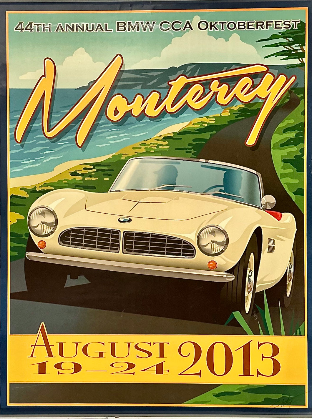 2013 Oktoberfest in Monterey Poster