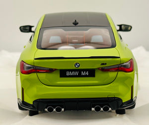 Top Speed 1:18 BMW M4 Competition (G82) Yellow