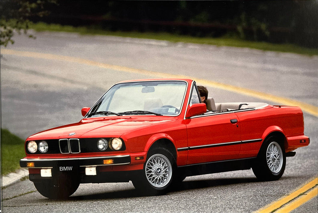BMW E30 Convertible Photo from BMWNA Advertising
