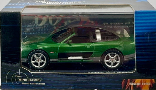 Minichamps 1:43 Bond Collection Green Jaguar  XKR