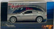 Load image into Gallery viewer, Minichamps 1:43 Bond Collection Silver Aston Martin V12 Vanquish