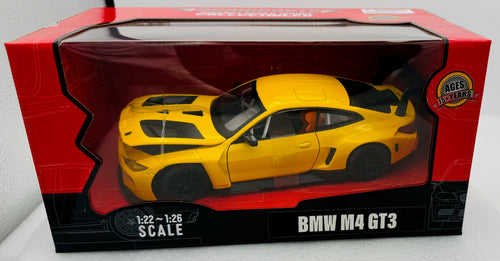 Showcasts 1:24 Yellow BMW M4 GT3