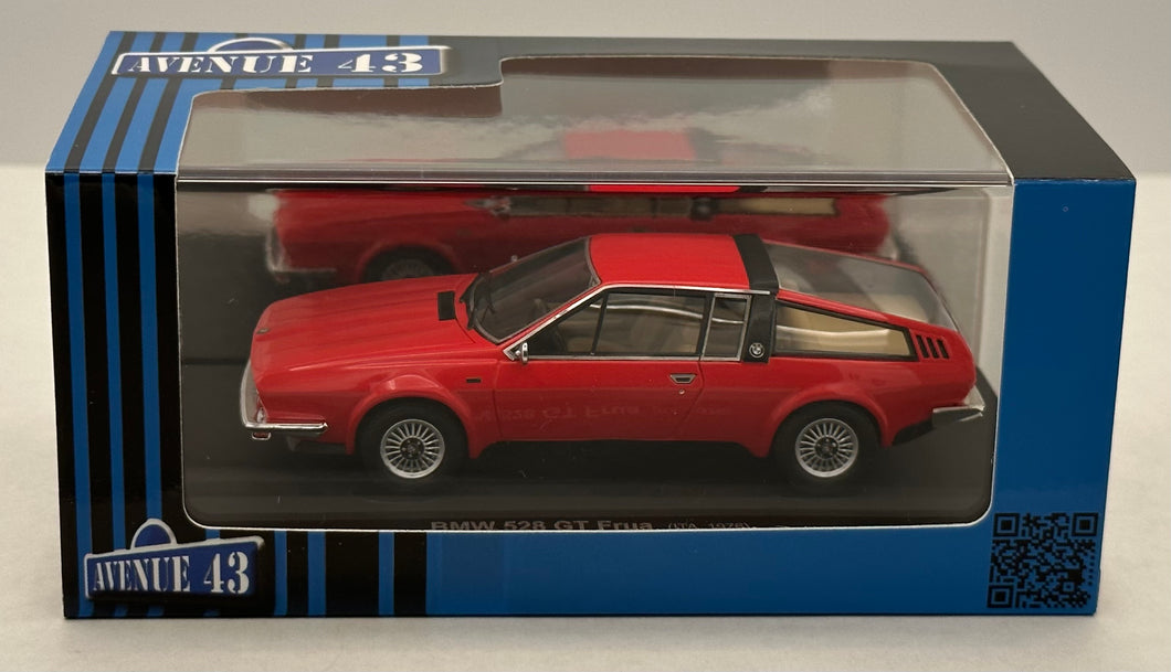 Avenue 43 1:43 Red BMW Frua 528 GT